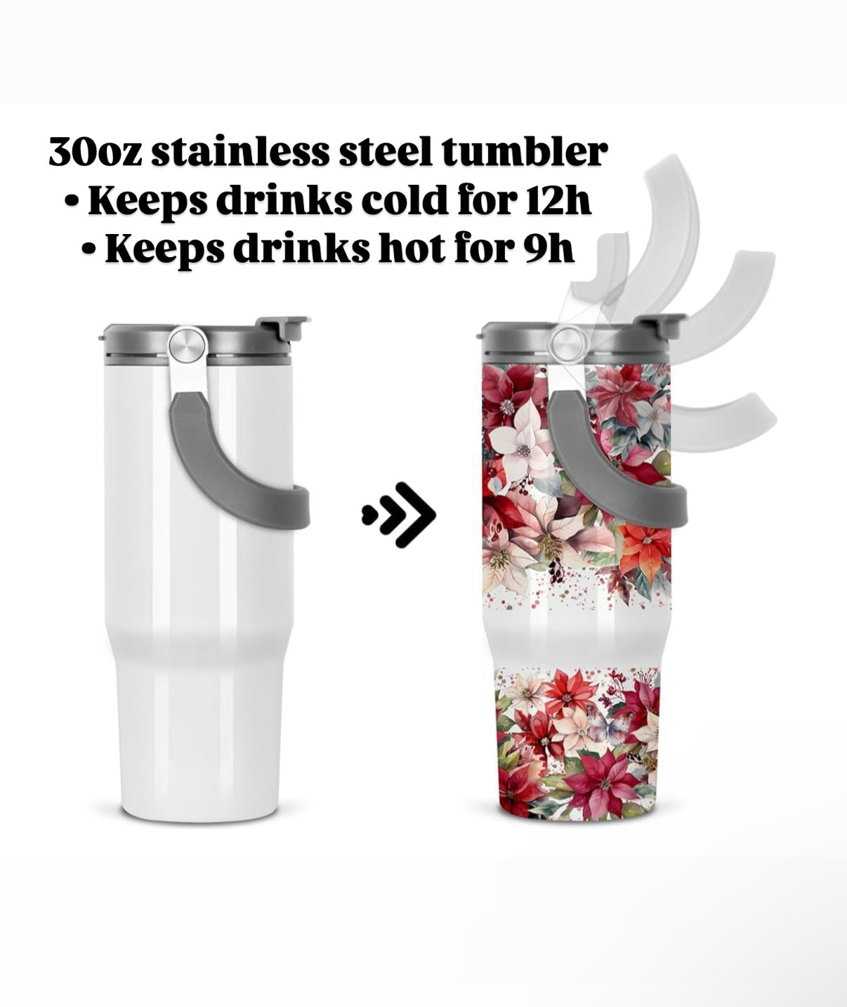 Personalized Epoxy Elsa Tumbler