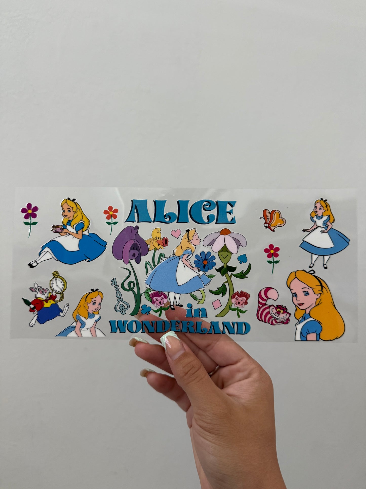 Alice in wonderland wrap