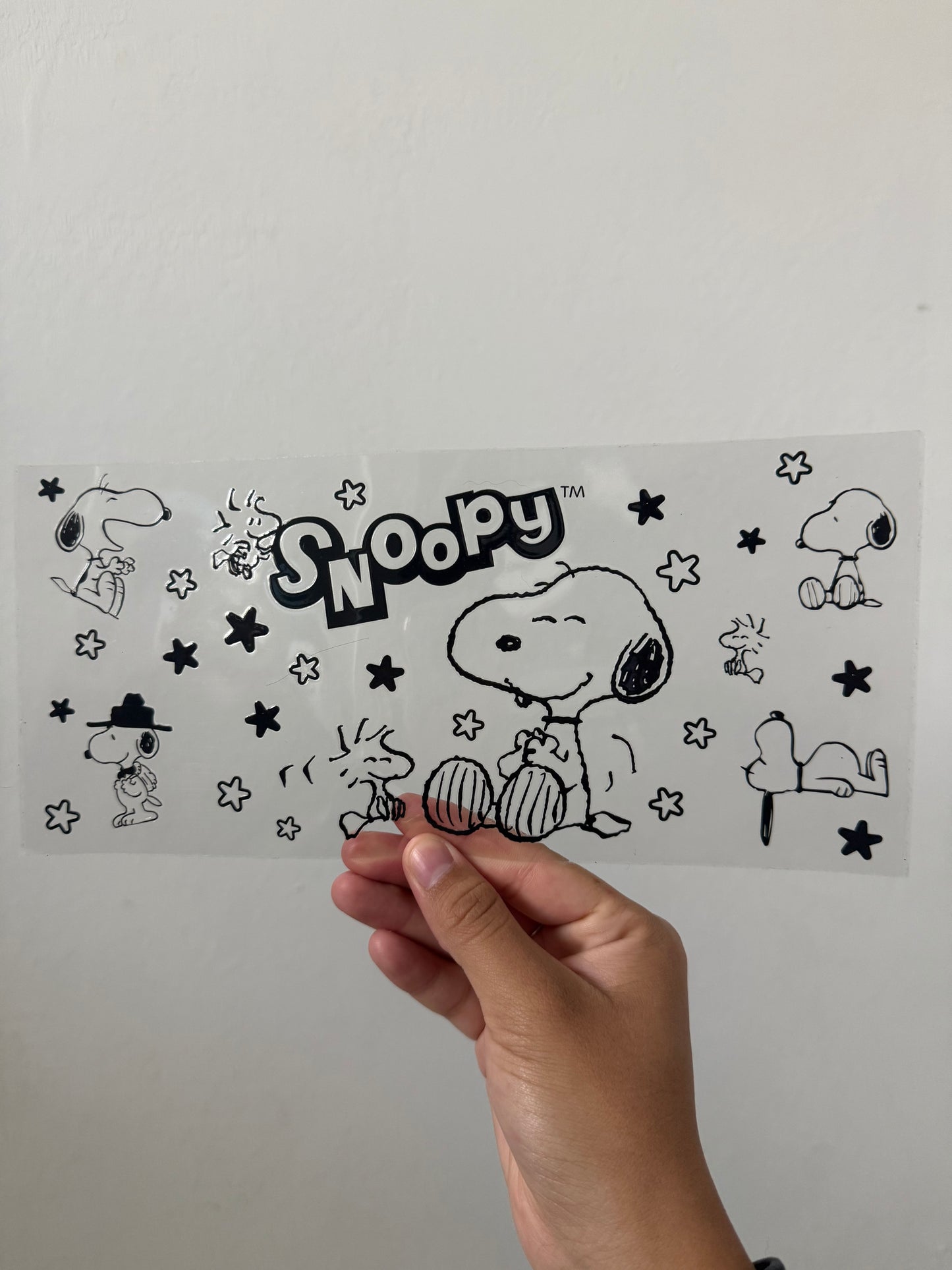 Snoopy doodles wrap