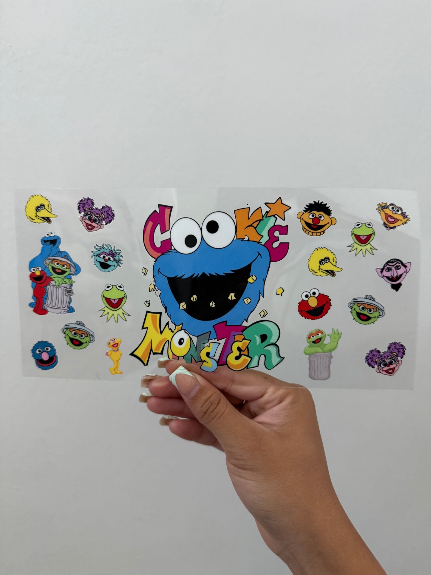 Cookie Monster wrap