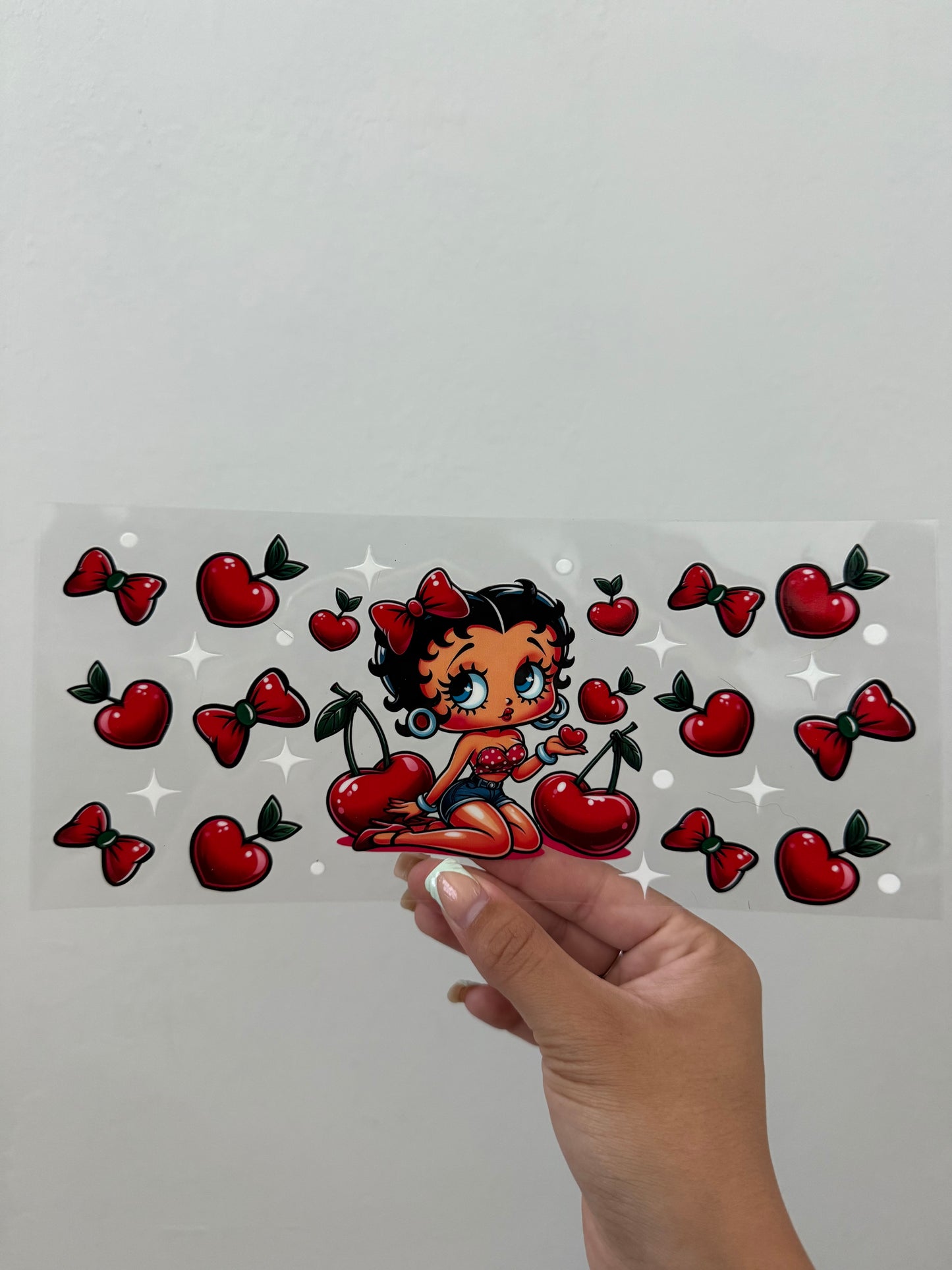 Betty boop cherries wrap