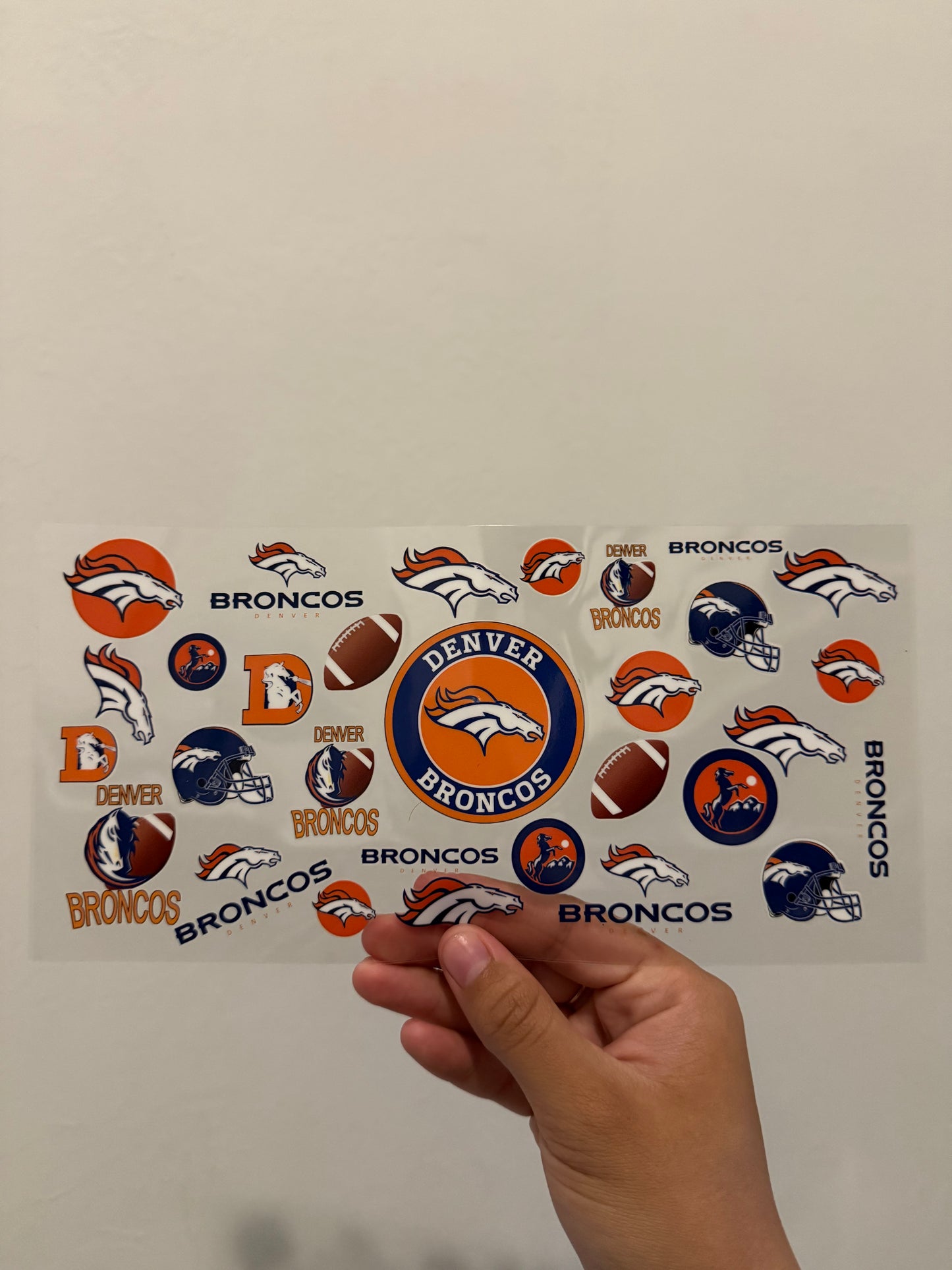 Denver broncos wrap