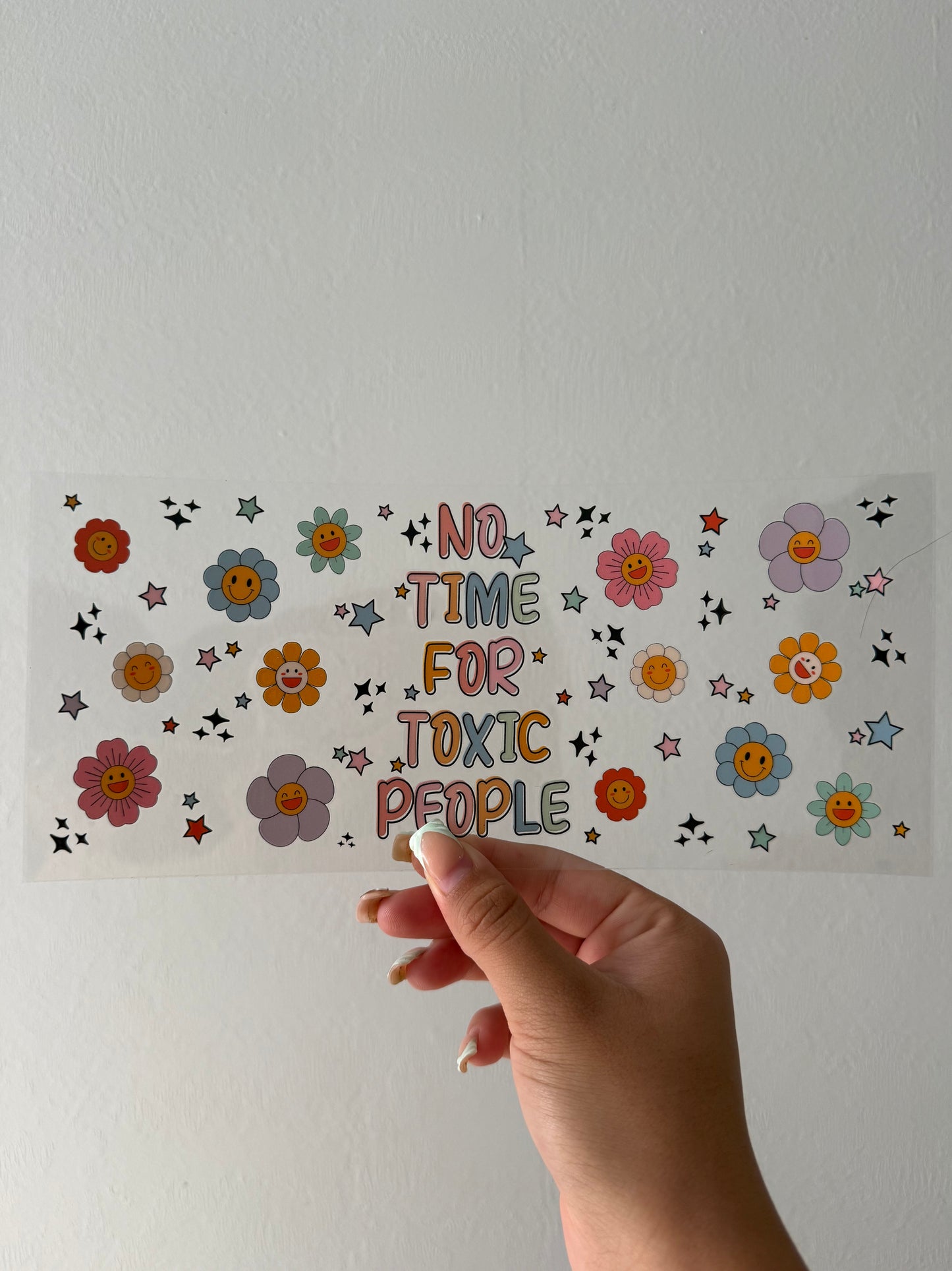 No time for toxic people wrap