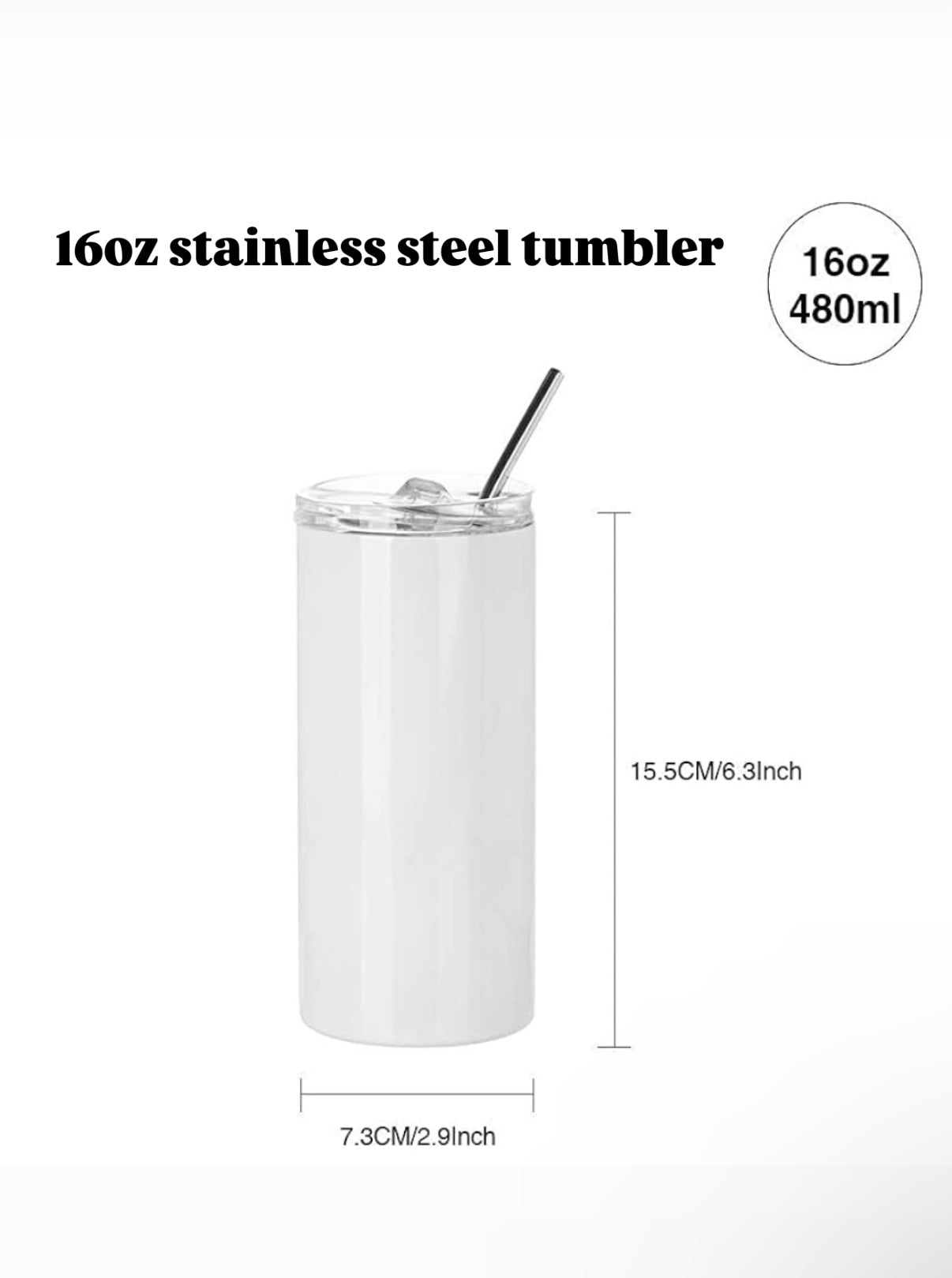 Personalized Epoxy Elsa Tumbler