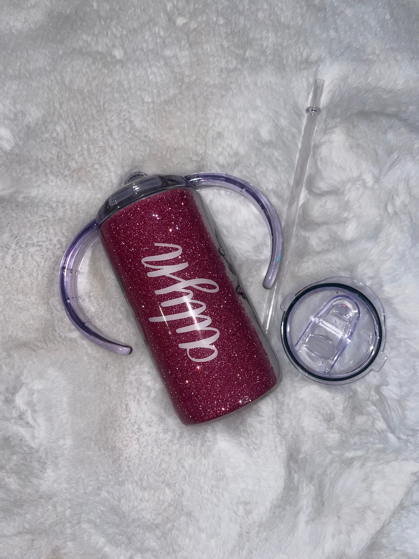 Personalized Epoxy Pink Minnie Mouse Tumbler