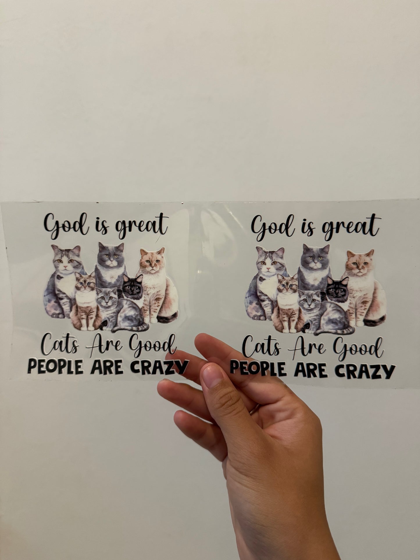 Cats are good wrap