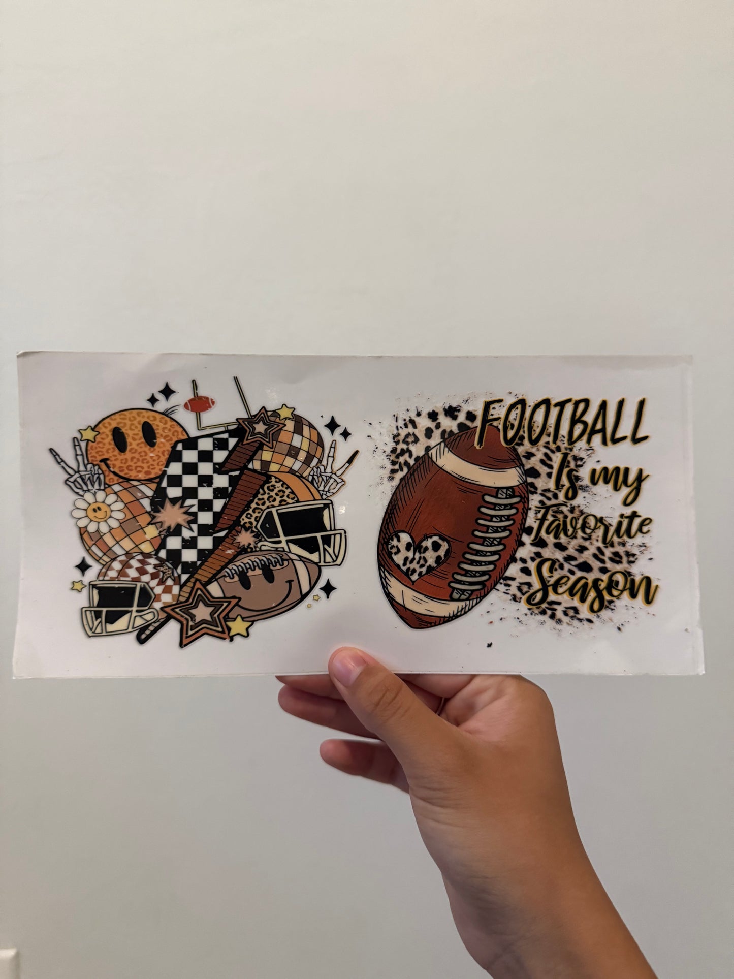 Football is my favorite season wrap