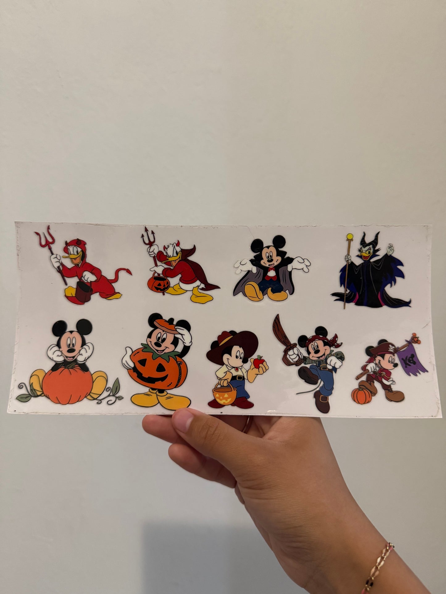 Mickey characters Halloween wrap