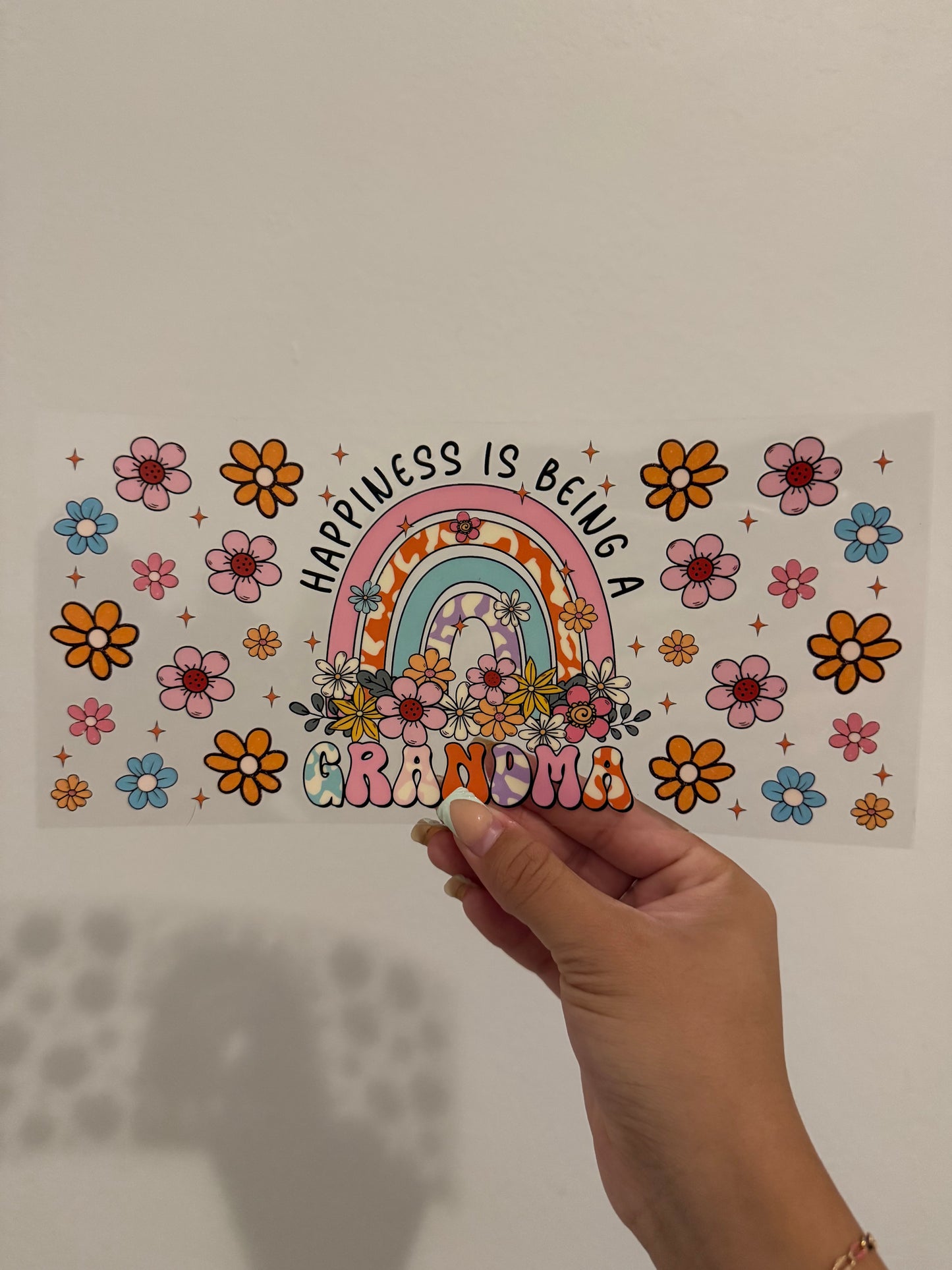 Happiness grandma wrap