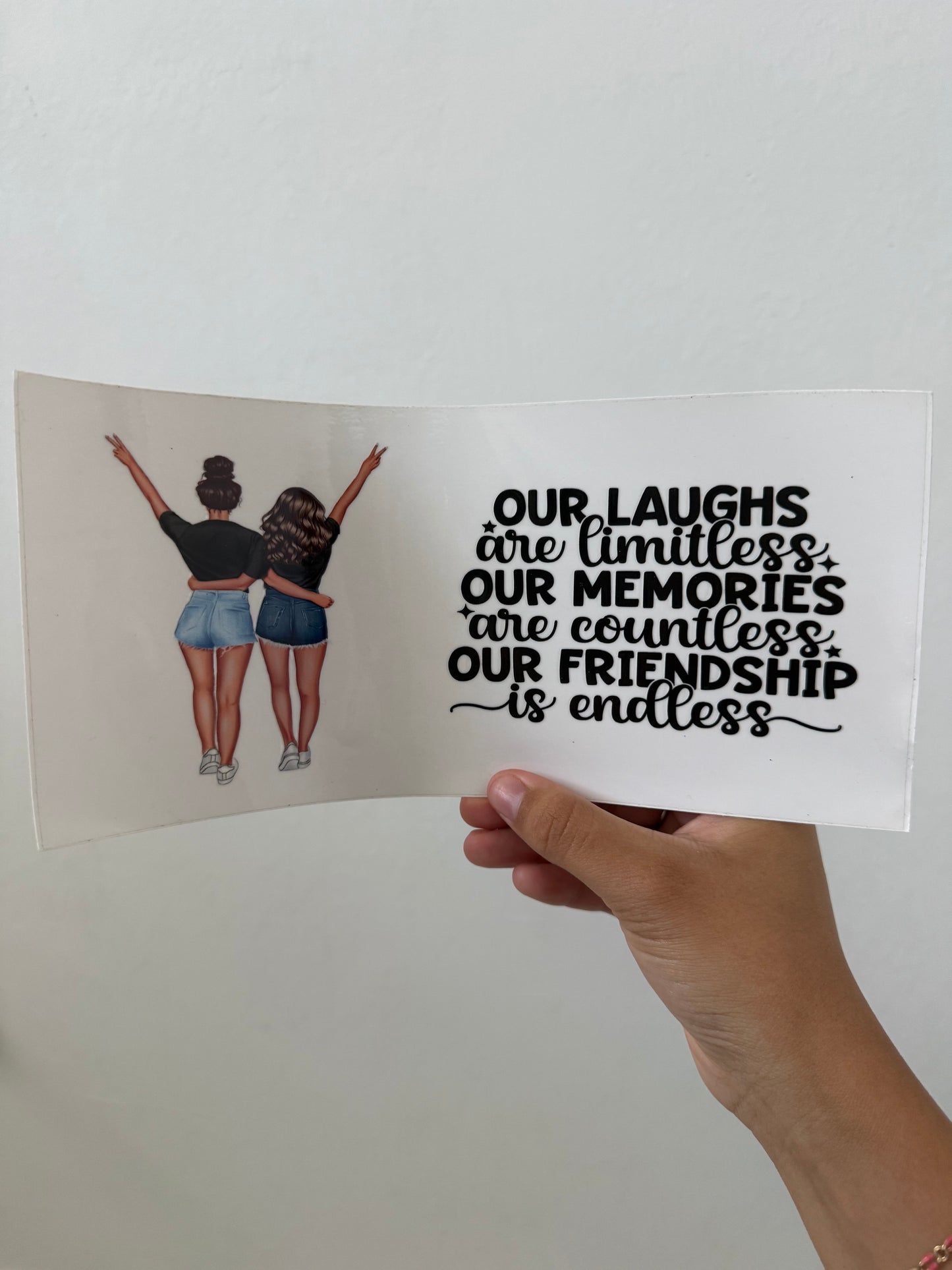 Frienship Quote Wrap