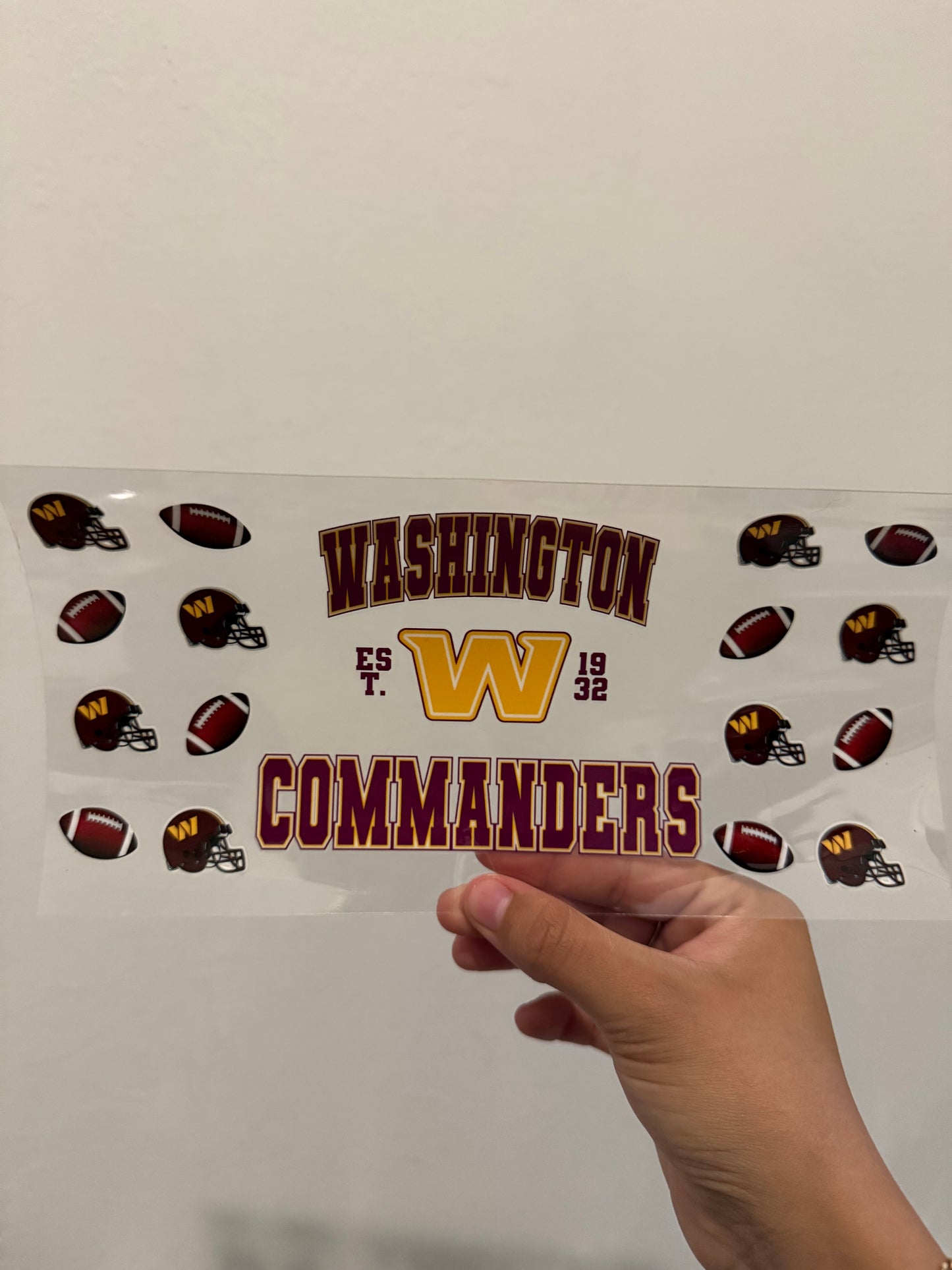 Washington commanders wrap