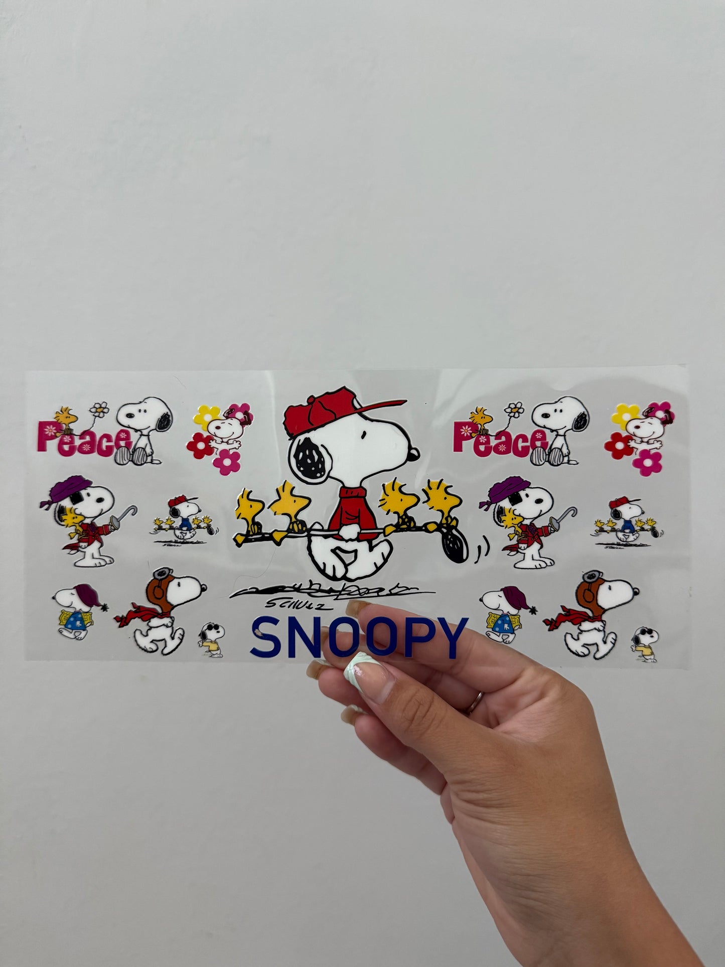 Snoopy red hat wrap