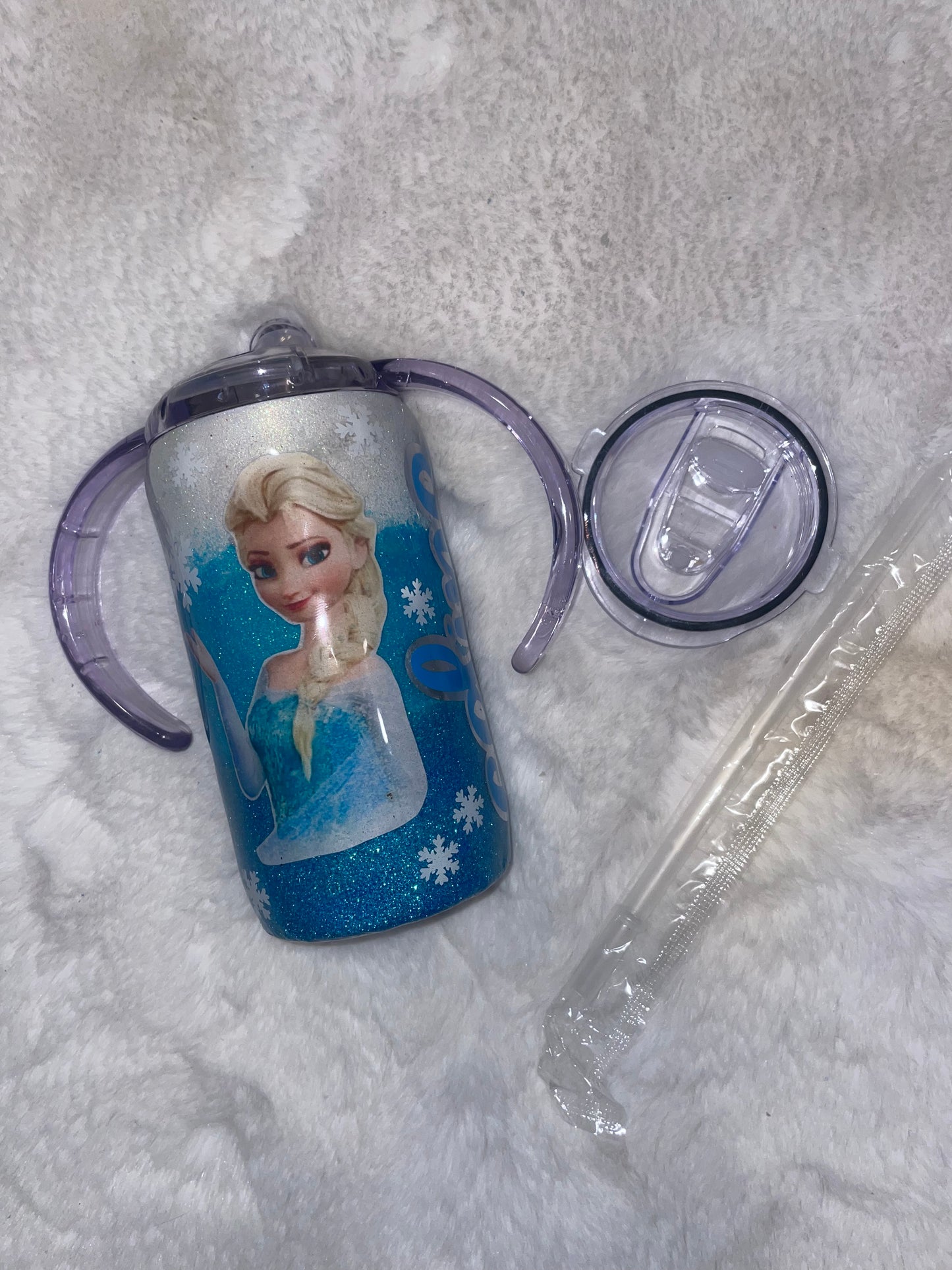 Personalized Epoxy Elsa Tumbler