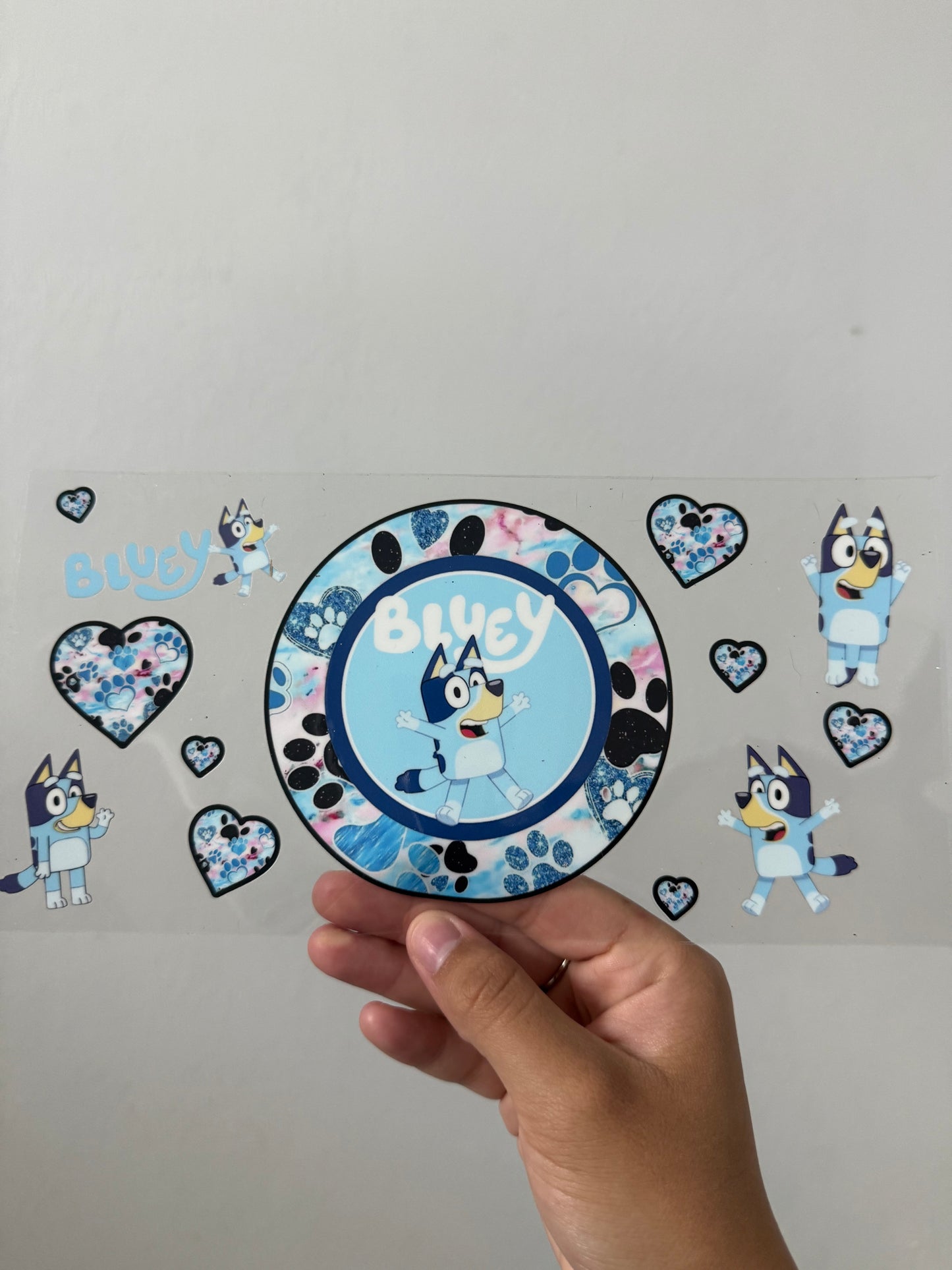 Bluey paws wrap