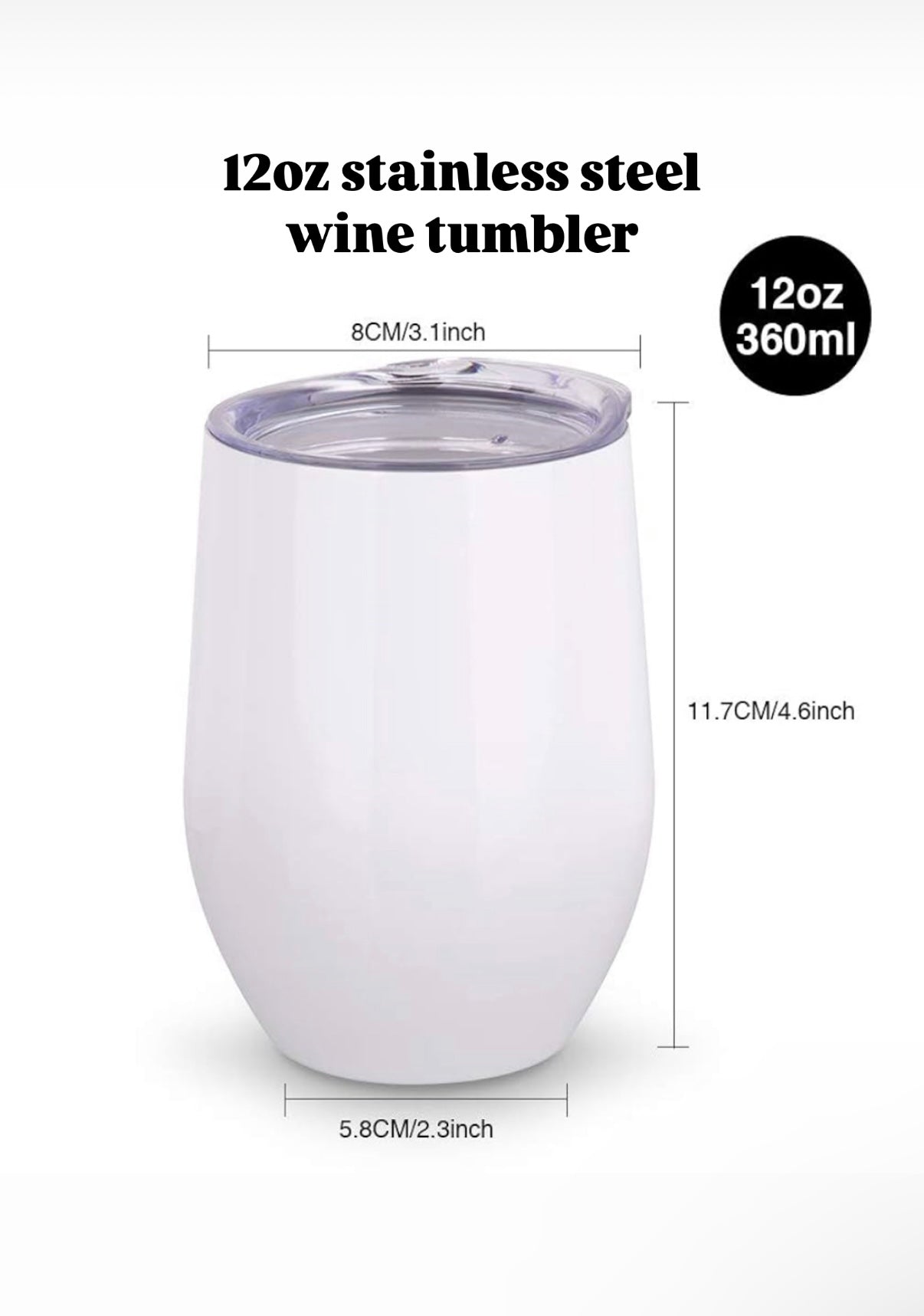 Personalized Epoxy Elsa Tumbler