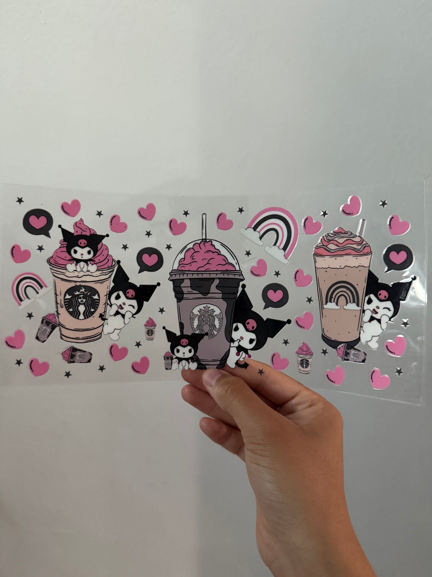Kuromi Starbucks drinks Wrap