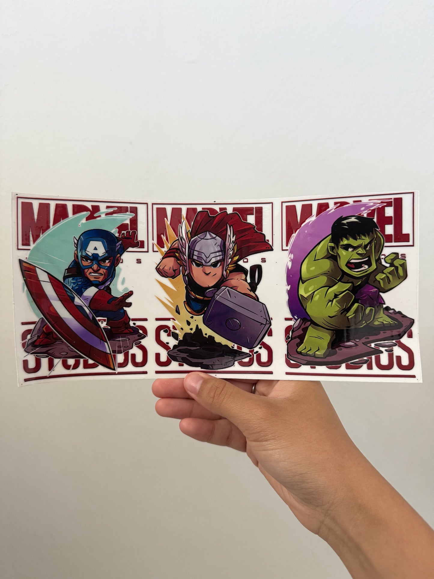 Marvel Characters Wrap