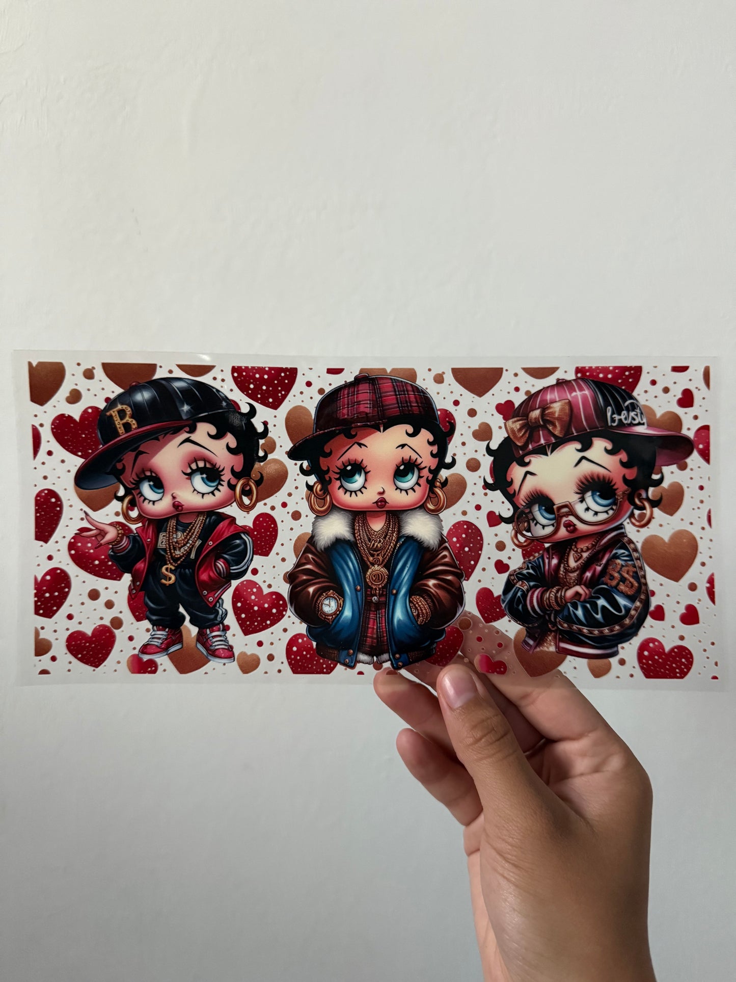 Betty Boop Hearts Wrap