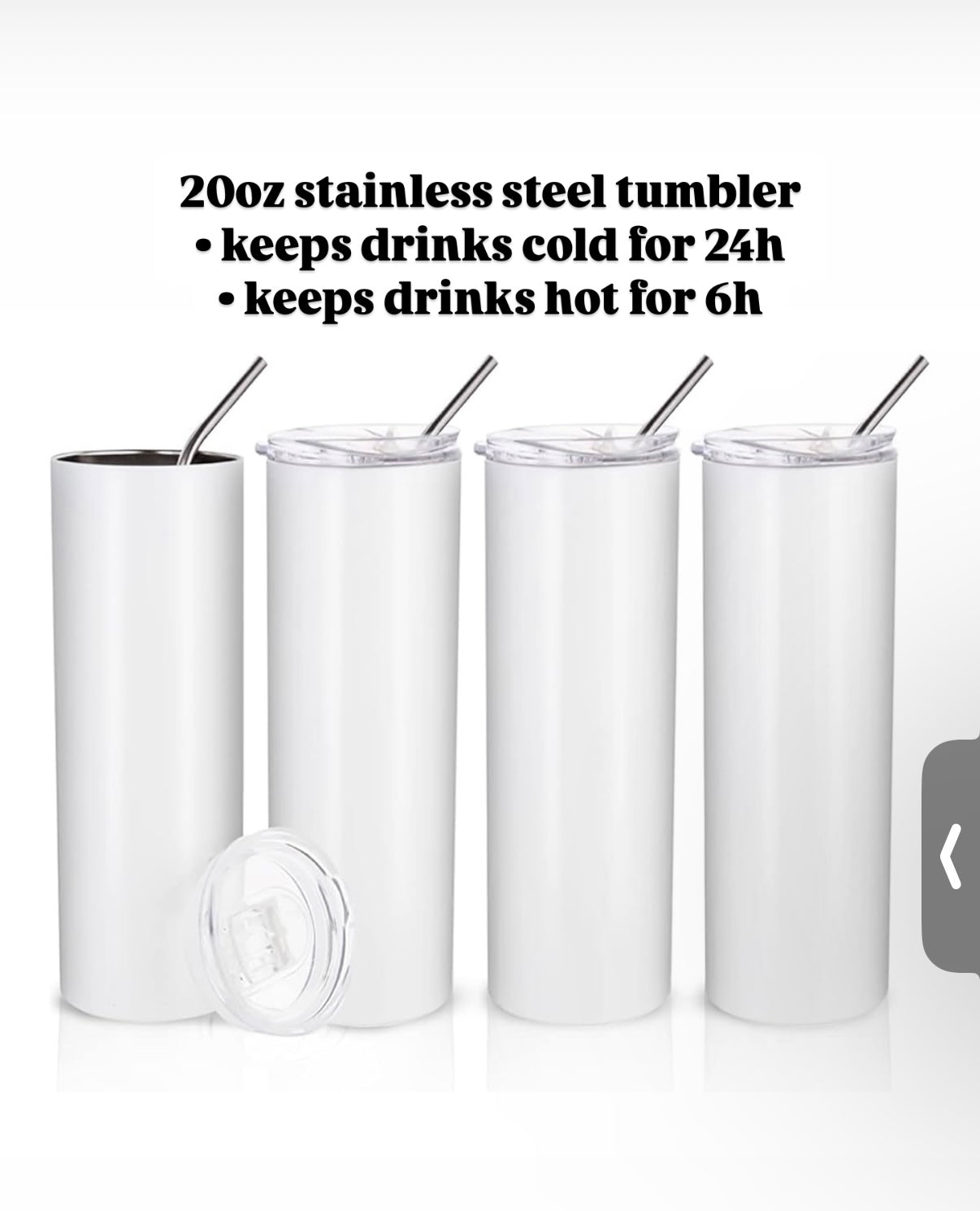 Personalized Epoxy Elsa Tumbler