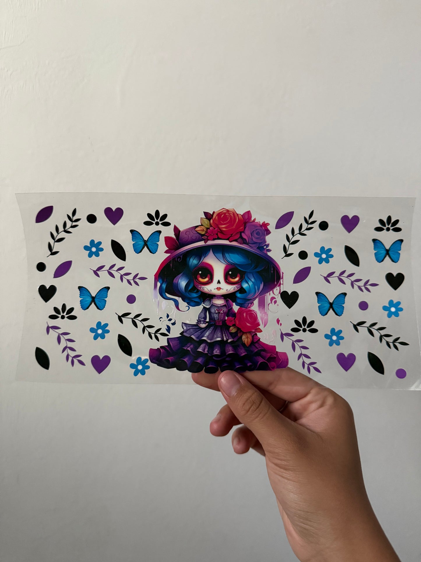 Calavera Skull Wrap