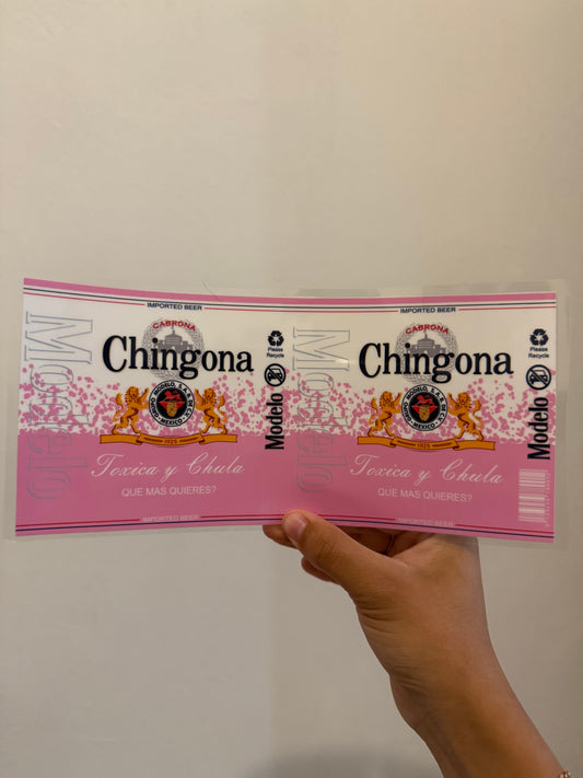 Pink chingona wrap