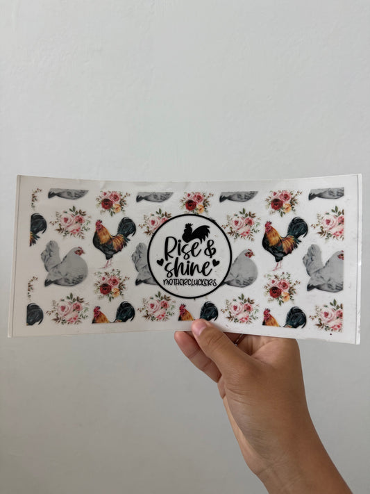 Rise & Shine Chickens Wrap
