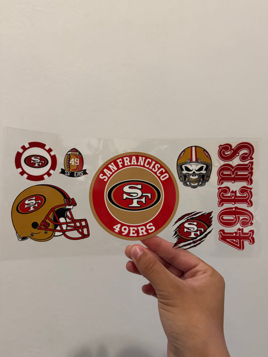 49ers logo wrap