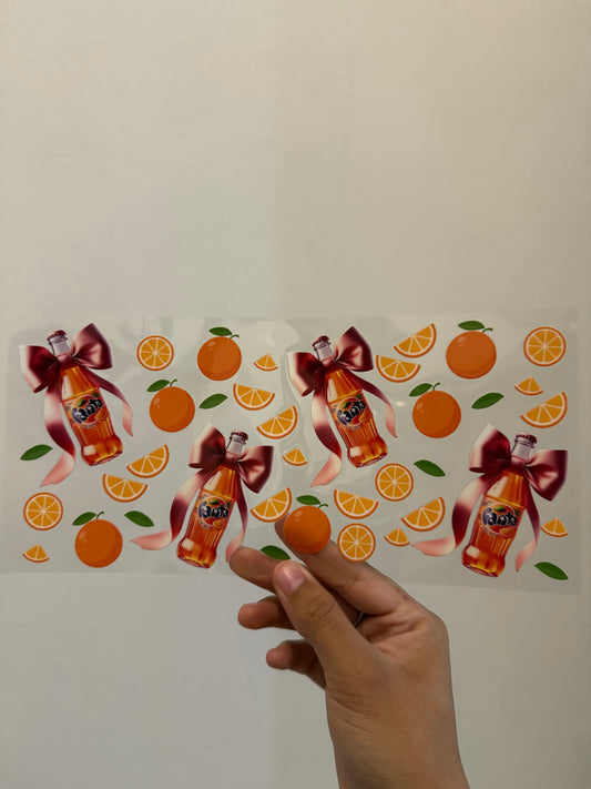 Orange Fanta Wrap