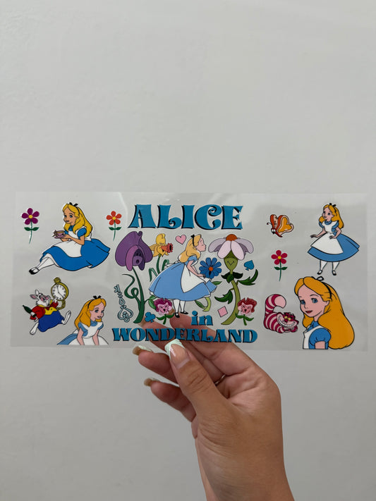 Alice in wonderland wrap