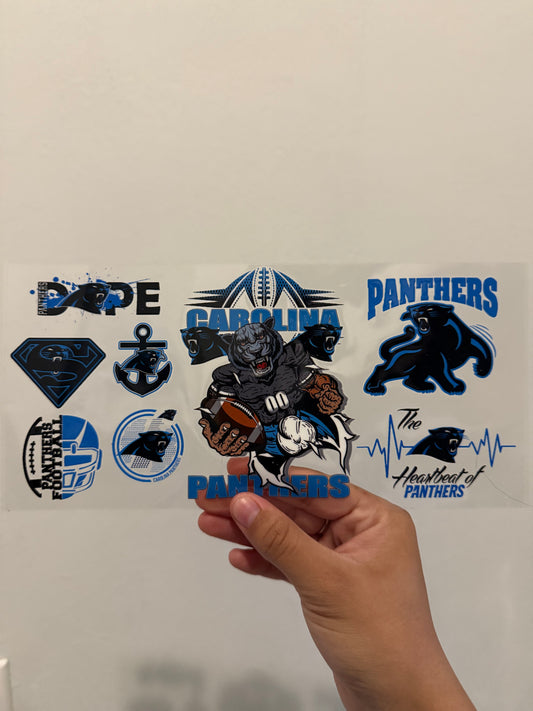 Panthers football player wrap