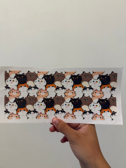 Kitty collage wrap