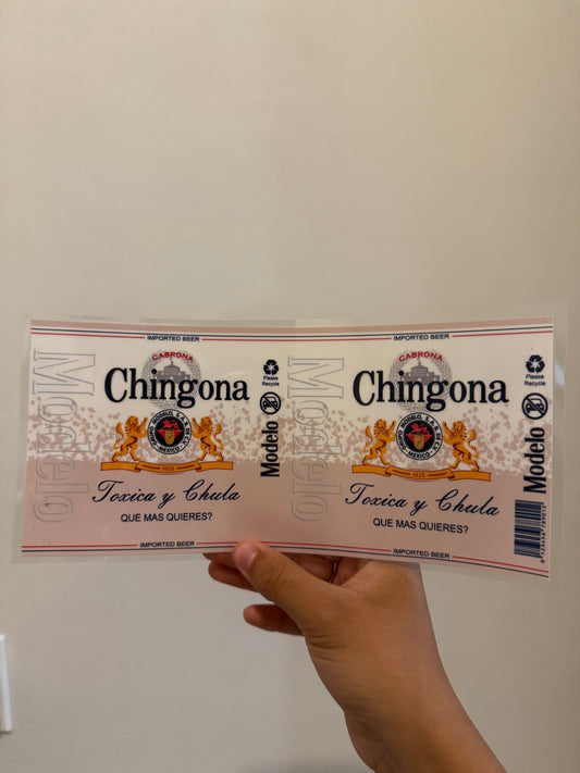 Light Pink Chingona Wrap