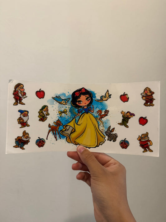 Snow White kawaii face wrap