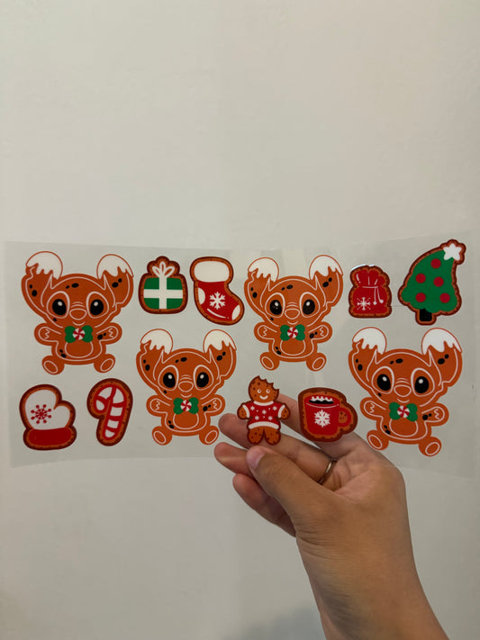 Stitch Gingerbread Wrap