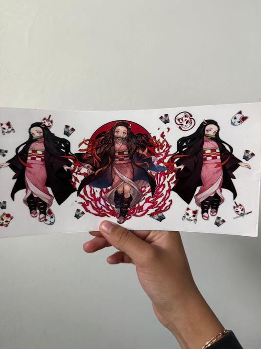 Anime character girl wrap