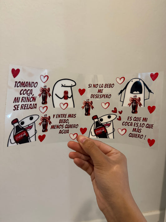 Coca-Cola Spanish Wording Wrap