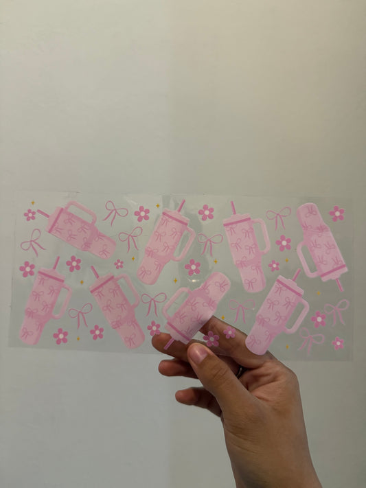Pink Stanleys Wrap