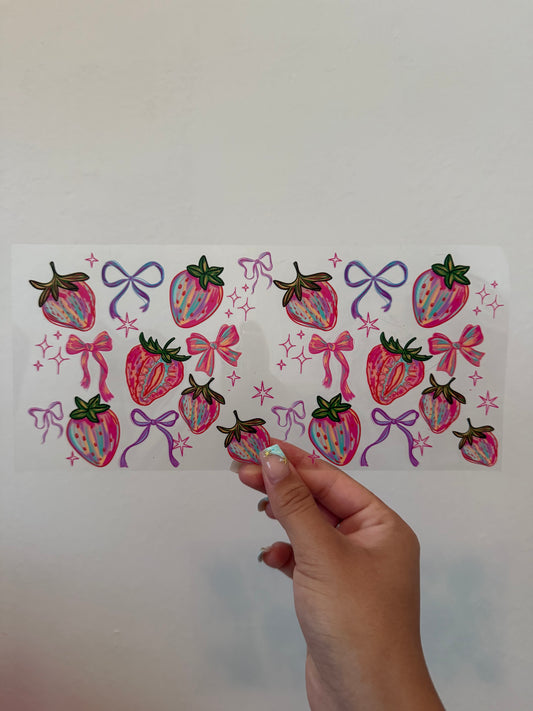Trippy Strawberries wrap