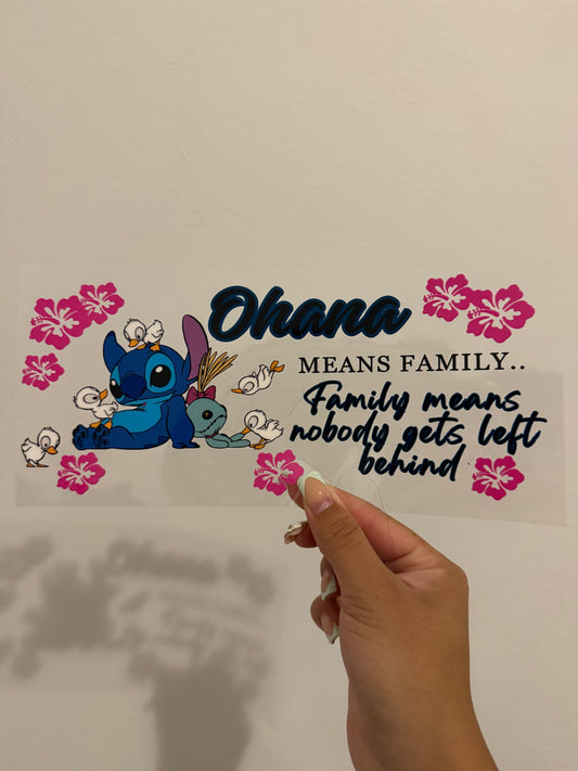 Ohana stitch wrap