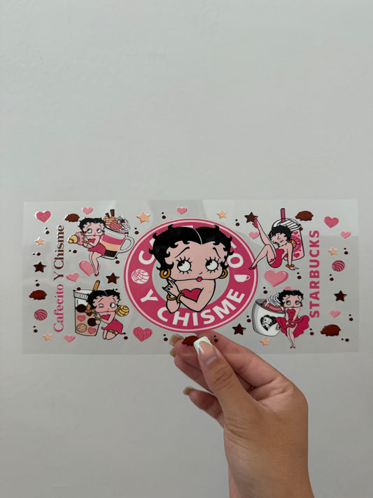 Betty boop cafecito wrap
