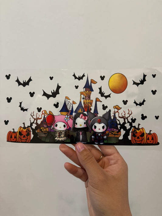 Hello Kitty x friends Midnight Halloween Wrap