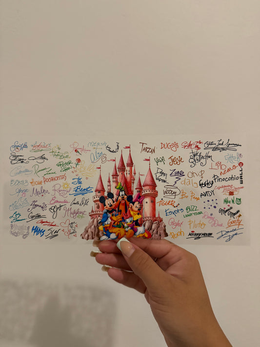 Mickey castle wrap