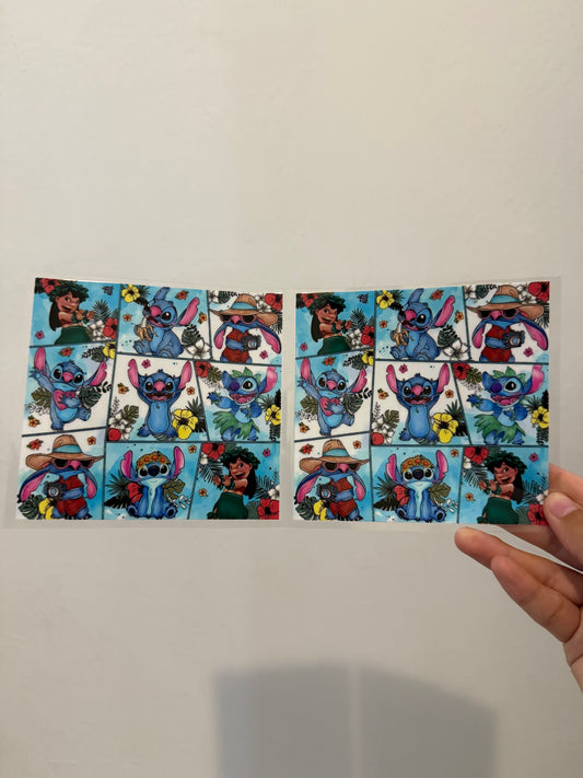 Lelo & Stitch Collage Wrap