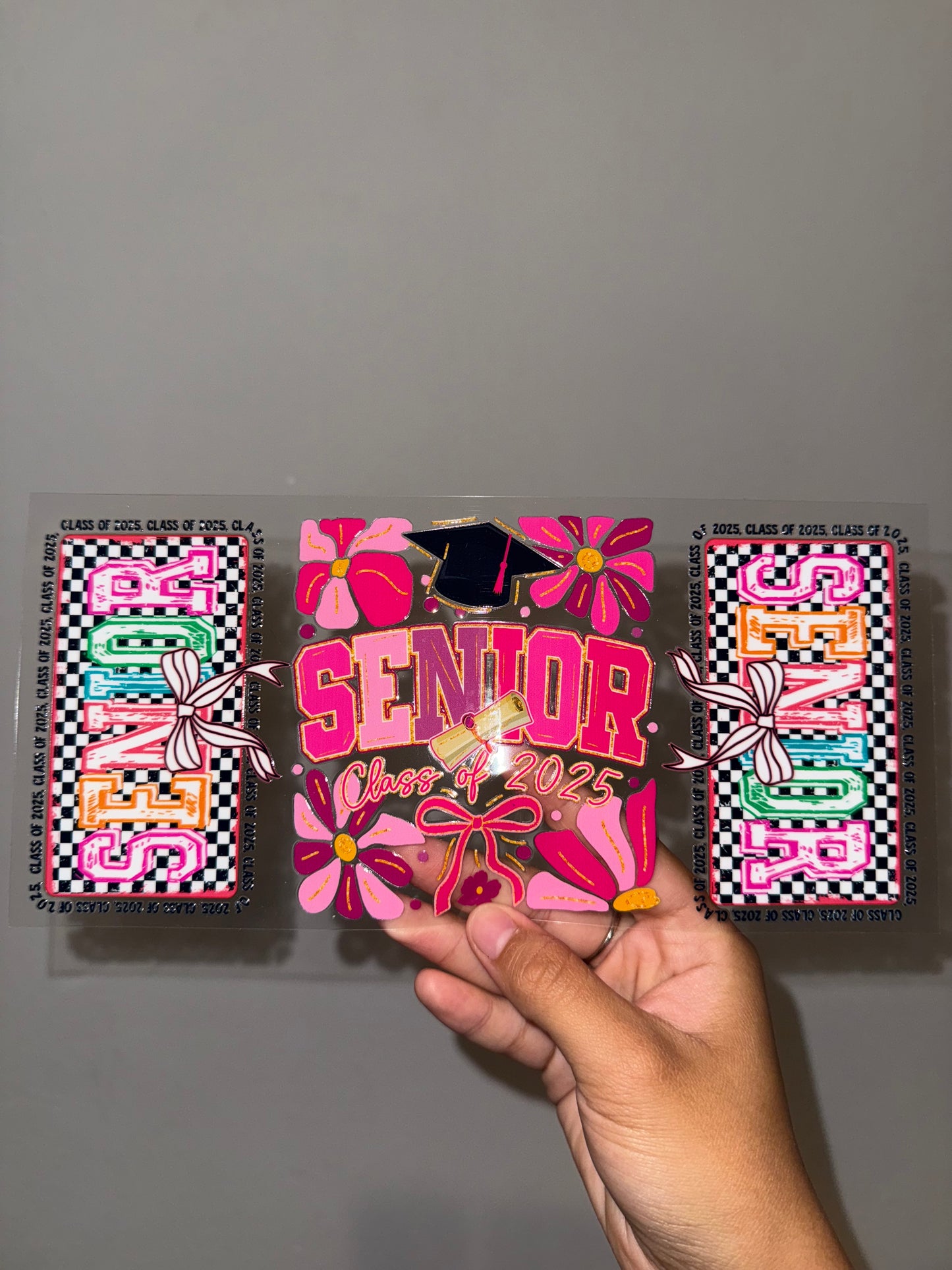 Checkered Senior 2025 wrap