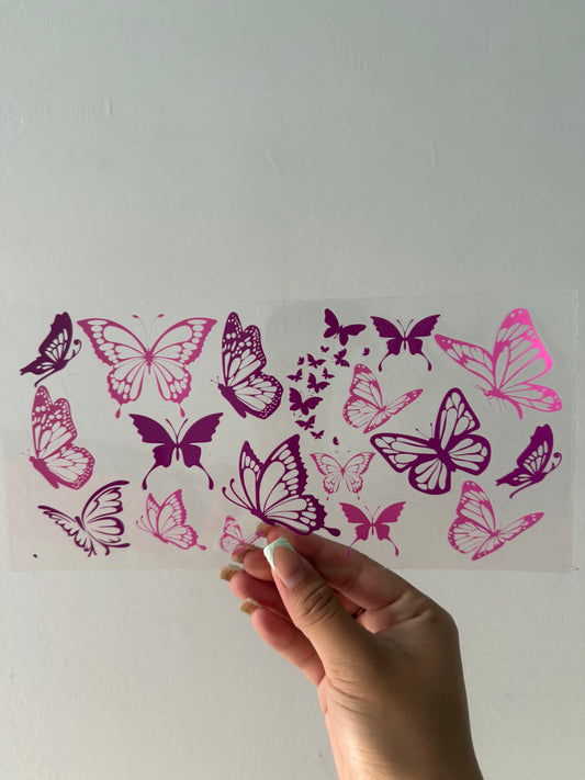 Butterflies wrap
