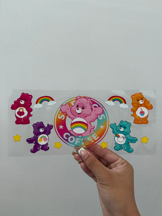 Carebear Starbucks wrap