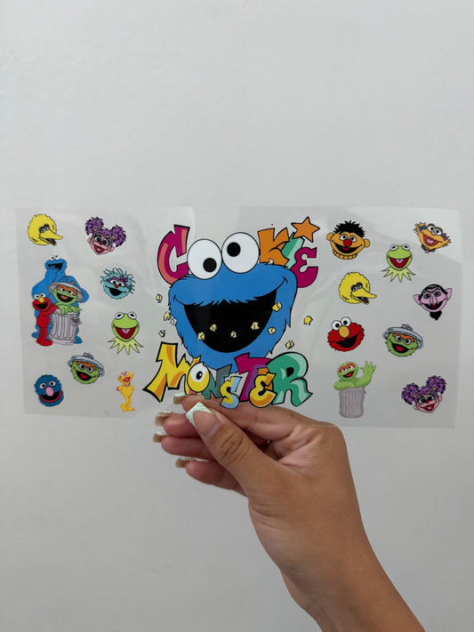 Cookie Monster wrap