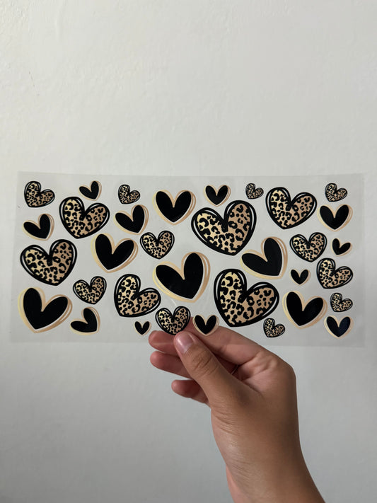 Cheetah hearts wrap