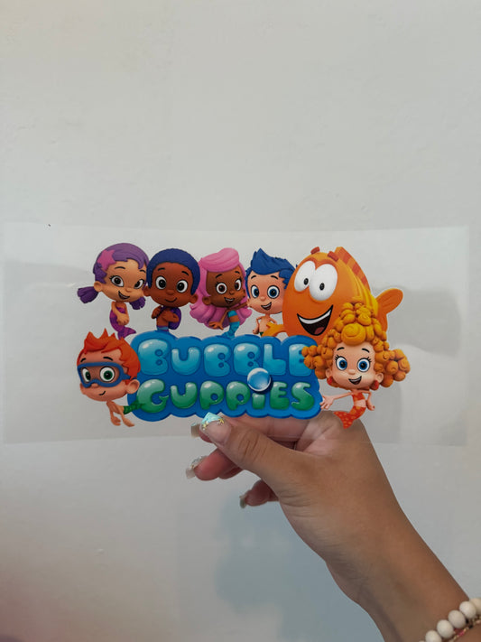 Bubble guppies wrap
