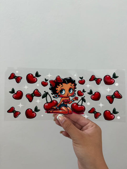 Betty boop cherries wrap